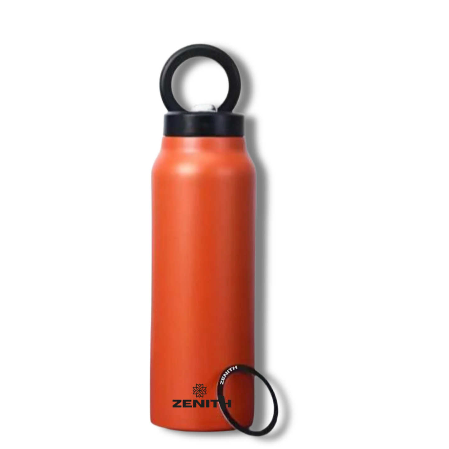 24oz ZENITH™ Magnetic Water Bottle with Flex Straw Cap - Orange